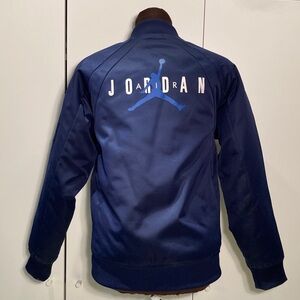 Jordan Nike air Blue Bomber Jacket L teenager